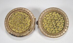 Victorian 12K Gold Fill Ornate Cufflinks WC-124